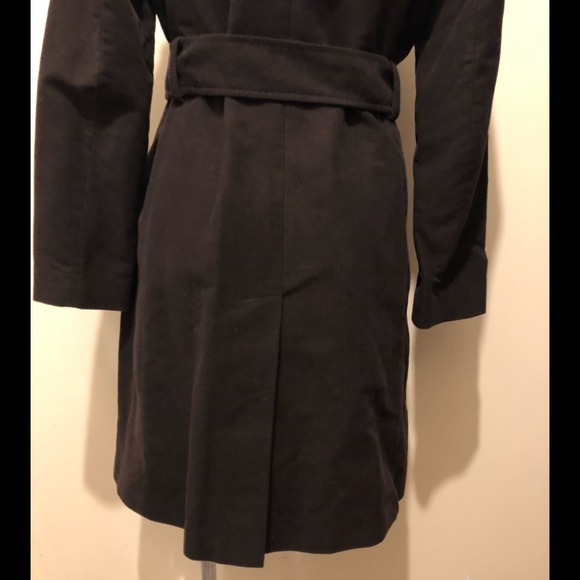 GAP LONGLINE BUTTON BELTED BROWN COAT🧥size S - Picture 14 of 17